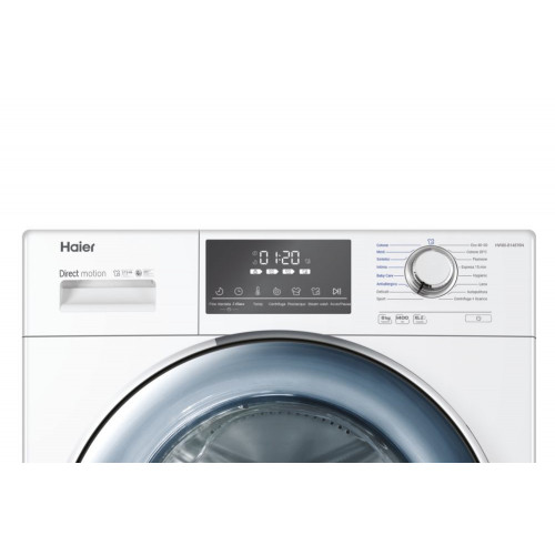 Haier Serie 876 HW80-B14876N - Lavatrice a...