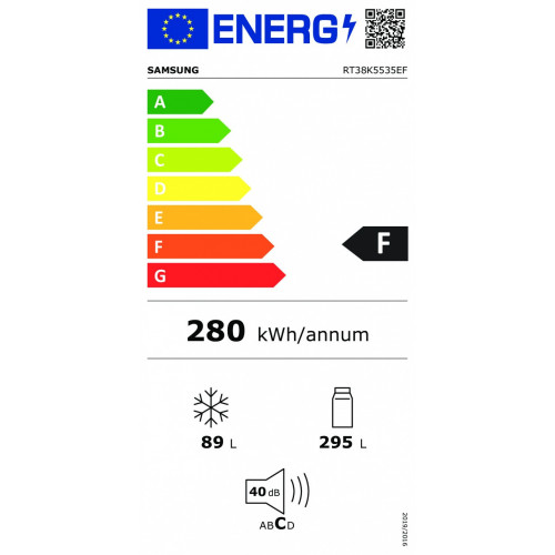 Samsung RT38K5535EF - Frigorifero Doppia Porta,...