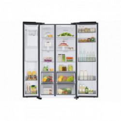 Samsung RS68A8821B1 - Frigorifero Side by Side Americano, No Frost, 634 Litri, Nero, Classe E