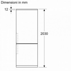 Bosch KGN497WDF - Frigorifero Combinato da Libera Installazione, Serie 4, Total NoFrost, 440 Litri, Bianco, Classe D