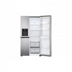 Lg GSJV70PZTE - Frigorifero Side by Side, 635 Litri, Allaccio rete idrica, No frost, Classe E