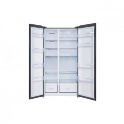 TCL RP505SXF0 - Frigorifero Side By Side, Libera Installazione, Total NoFrost, Inverter, Inox, 505 Litri, Classe Energetica F