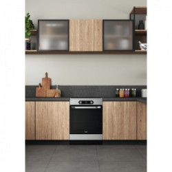 Hotpoint HS68IQ8CHX/E - Cucina da Libera Installazione, Classe A