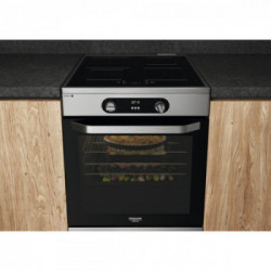 Hotpoint HS68IQ8CHX/E - Cucina da Libera Installazione, Classe A