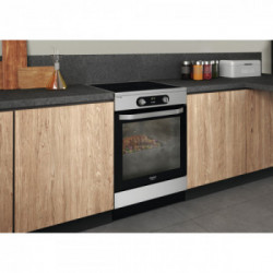Hotpoint HS68IQ8CHX/E - Cucina da Libera Installazione, Classe A