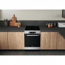 Hotpoint HS68IQ8CHX/E - Cucina da Libera Installazione, Classe A