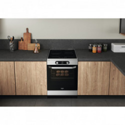 Hotpoint HS68IQ8CHX/E - Cucina da Libera Installazione, Classe A