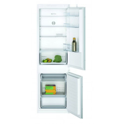 Bosch KIV865SF0 - Frigorifero da Incasso Combinato, EcoAirflow, Serie 2, 267 Litri, Classe F, 177,2 x 54,1 x 54,8 cm