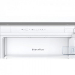 Bosch KIV865SF0 - Frigorifero da Incasso Combinato, EcoAirflow, Serie 2, 267 Litri, Classe F, 177,2 x 54,1 x 54,8 cm