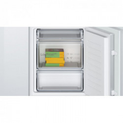 Bosch KIV865SF0 - Frigorifero da Incasso Combinato, EcoAirflow, Serie 2, 267 Litri, Classe F, 177,2 x 54,1 x 54,8 cm