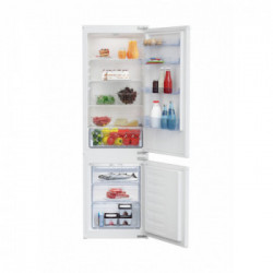 Beko BCHA275K4SN - Frigorifero Combinato da Incasso, Partial No-Frost, 262 Litri, Classe E, 177.5 x 54 x 54.5 cm