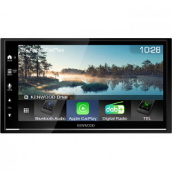 Kenwood DMX7722DABS Ricevitore multimediale per auto Nero Wi-Fi Bluetooth