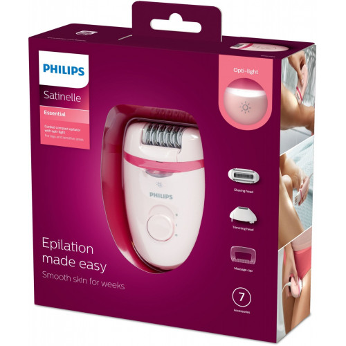 Philips Satinelle Essential Epilatore compatto...
