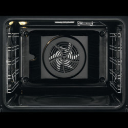 Aeg BPK537221M - Forno da Incasso Pirolitico Sensecool, Inox e Nero, 60 cm, A+