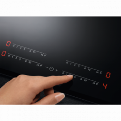 Aeg IKB84433FB - Piano Cottura ad Induzione, 4 Fuochi, 78 cm, Nero