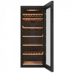 Haier Wine Bank 50 Serie 5 HWS84GA Cantinetta vino con compressore Libera installazione Nero 84 bottiglia/bottiglie