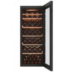 Haier Wine Bank 50 Serie 5 HWS84GA Cantinetta vino con compressore Libera installazione Nero 84 bottiglia/bottiglie