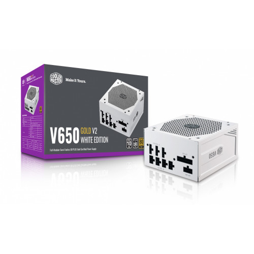 Cooler Master V650 Gold-V2 White Edition...