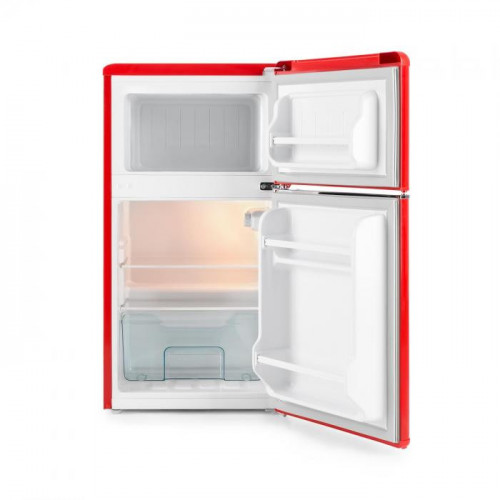 Klarstein 10029332 Monroe Rosso - Frigorifero...