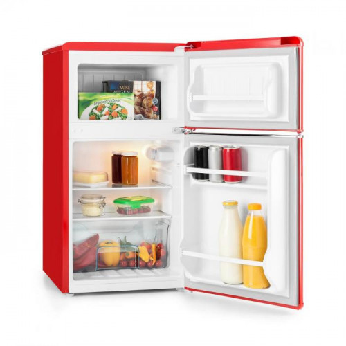 Klarstein 10029332 Monroe Rosso - Frigorifero...