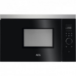 Aeg MBB1756DEM - Microonde Combinato da Incasso, 17 Litri, 800 W, Acciaio Inossidabile