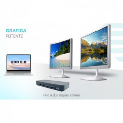 i-tec USB 3.0/USB-C/Thunderbolt, 3x Display Docking Station + Power Delivery 65W