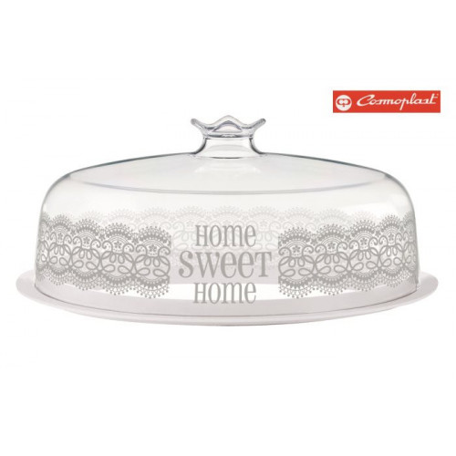 PIATTO TORTA COSMOPL.CM.26 HOME BCO   1397