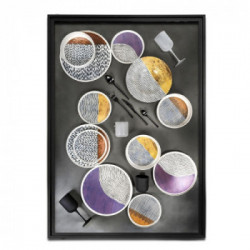 Villa D'Este Home Tivoli 'Switch', Set 4 Piatti Fondi Ø 21 cm