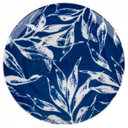 Villa D'Este Home Tivoli 'Forest Leaf Blue', Servizio piatti 18 pezzi