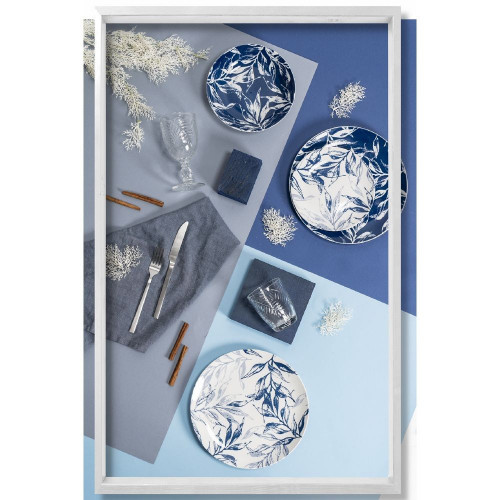 Villa D'Este Home Tivoli 'Forest Leaf Blue',...