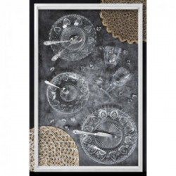 Villa D'Este Home Tivoli 'Le Sacre Coeur Large', Servizio tavola 12 pezzi 