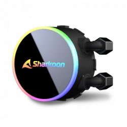 Sharkoon S70 rgb Case per computer, Processore Raffreddatore di liquidi tutto in uno 12 cm Nero 1 pz