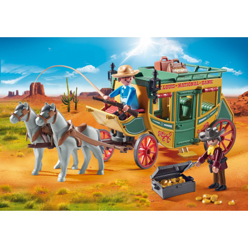 Playmobil Western Stagecoach