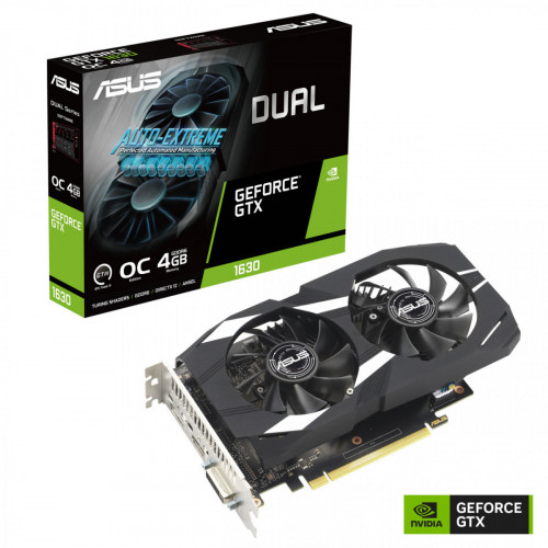 ASUS Dual -GTX1630-O4G NVIDIA GeForce GTX 1630...
