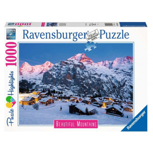 Puzzle 1000 pz - Highlights Oberland Bernese,...