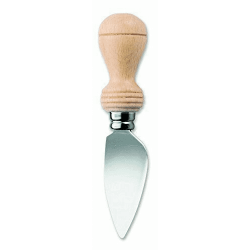 Ghidini 050381 - Coltello Tagliagrana Piccolo, Legno e Acciaio Inox