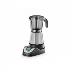 De Longhi Alicia - Moka Elettrica con Timer, 3/6 Tazze, 450 W