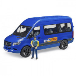 Bruder 02681 - Trasferimento MB Sprinter con conducente - 1:16 Fratello Veicoli, furgoni, Autobus, Auto, Figure bworld