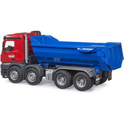 Bruder 03621 - MB Arocs Halfpipe Autocarro ribaltabile - 1:16 veicoli, camion, camion, veicoli da costruzione, cantiere, giocatt