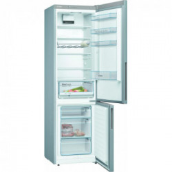 Bosch KGV39VLEAS - Frigorifero Combinato Freestanding, Serie 4, 343 Litri, Classe E, 201 x 60 x 65 cm