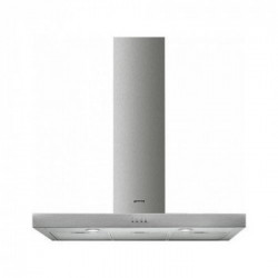 Smeg KATE900EX - Cappa a Parete, 90 cm, 581 m³/h, C