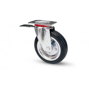 RUOTA+INDUSTR. STAFFA+FRENO...