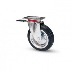 RUOTA+INDUSTR. STAFFA+FRENO MM 140/80BIS