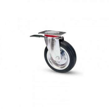 RUOTA+INDUSTR. STAFFA+FRENO...