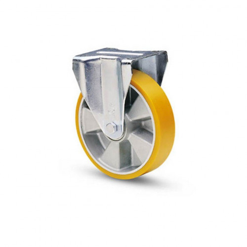 RUOTA-VULKOLAN STAFFA FISSA  MM 125/37A