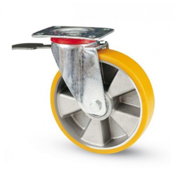 RUOTA-VULKOLAN STAFFA+FRENO...