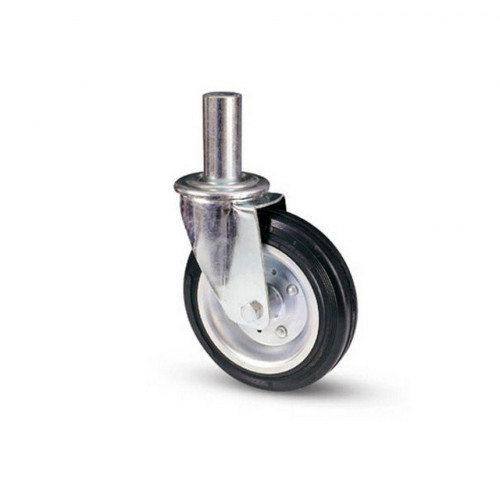 RUOTA+INDUSTR. PERNO GIREVOLE MM 140/80B