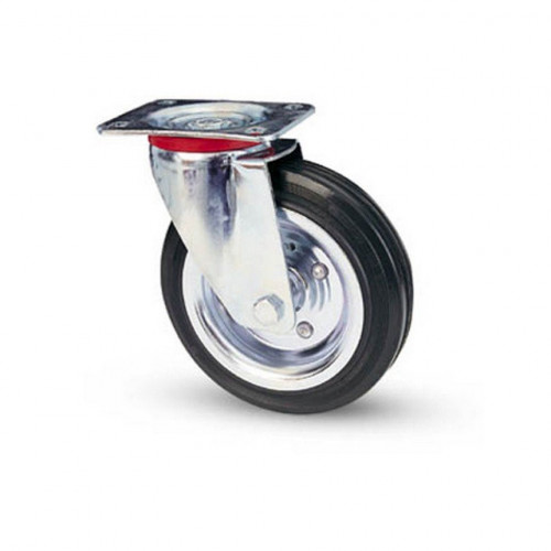 RUOTA+INDUSTR. STAFFA GIREVOLE MM 250/80