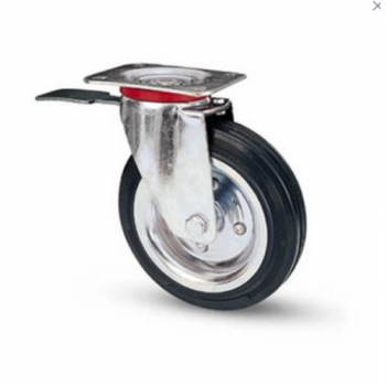 RUOTA+INDUSTR. STAFFA+FRENO...