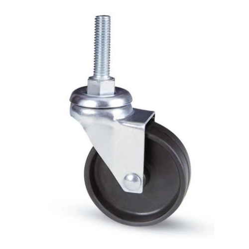 RUOTA MOBILI220T/B   PERNO F. 8 MM 35